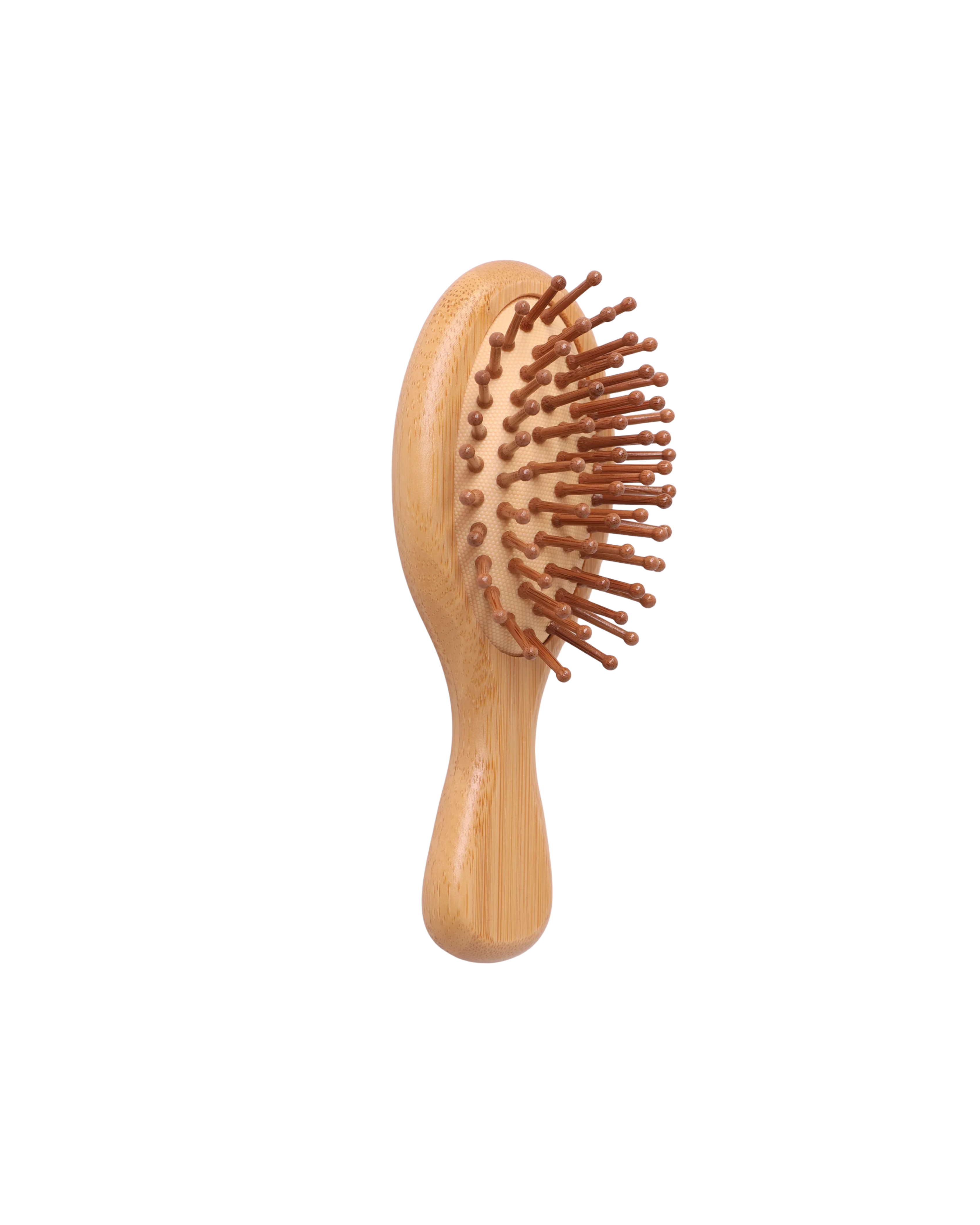 Wooden paddle brush